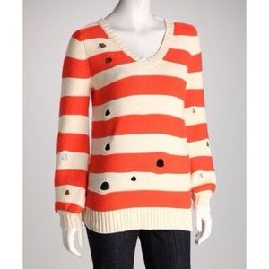 Boundary & Co Distressed Sweater